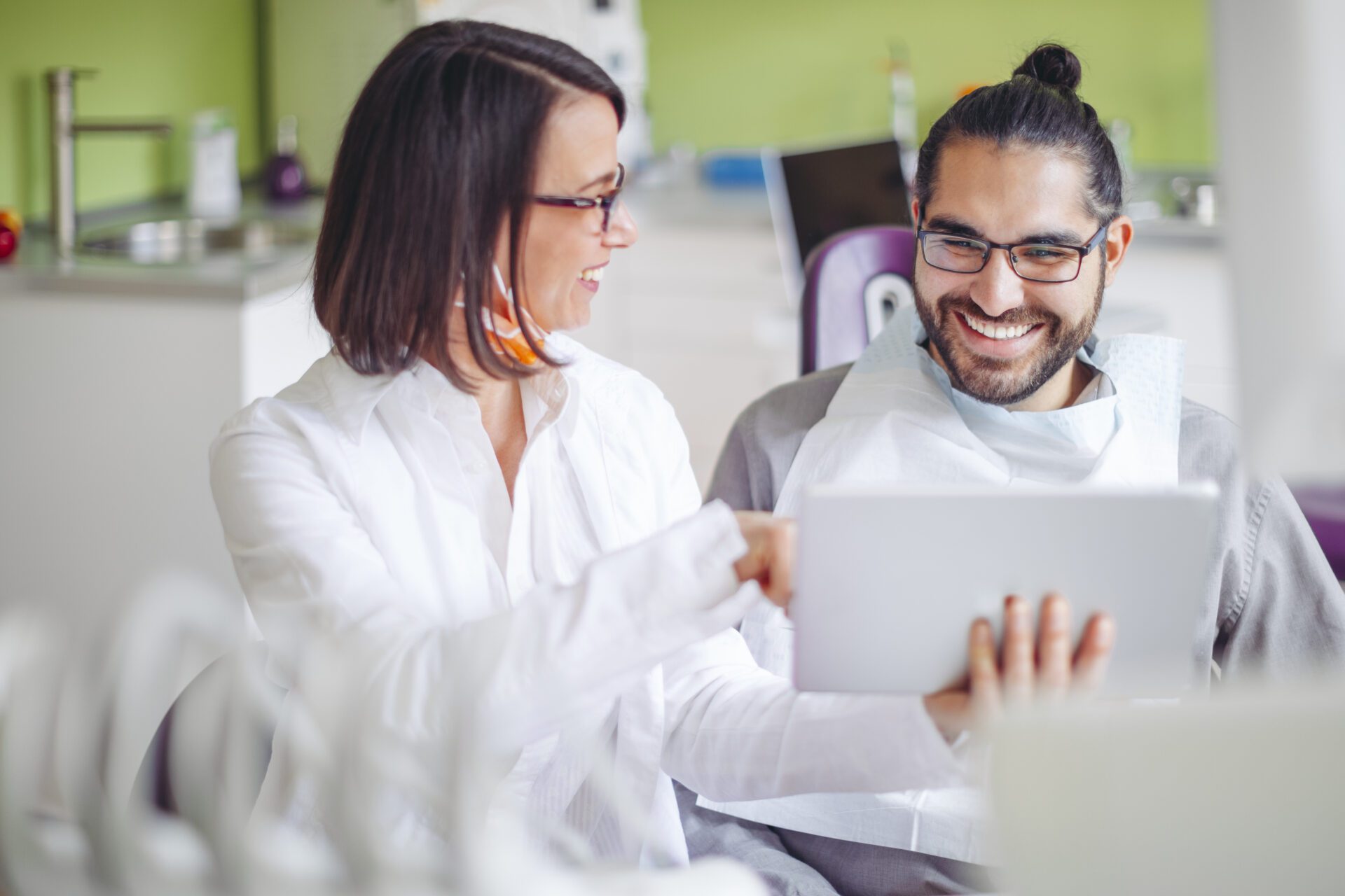 Man with Dentist | Smiles on Florida