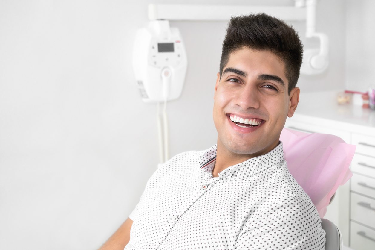 Man after Veneers Treatment | Smiles on Florida